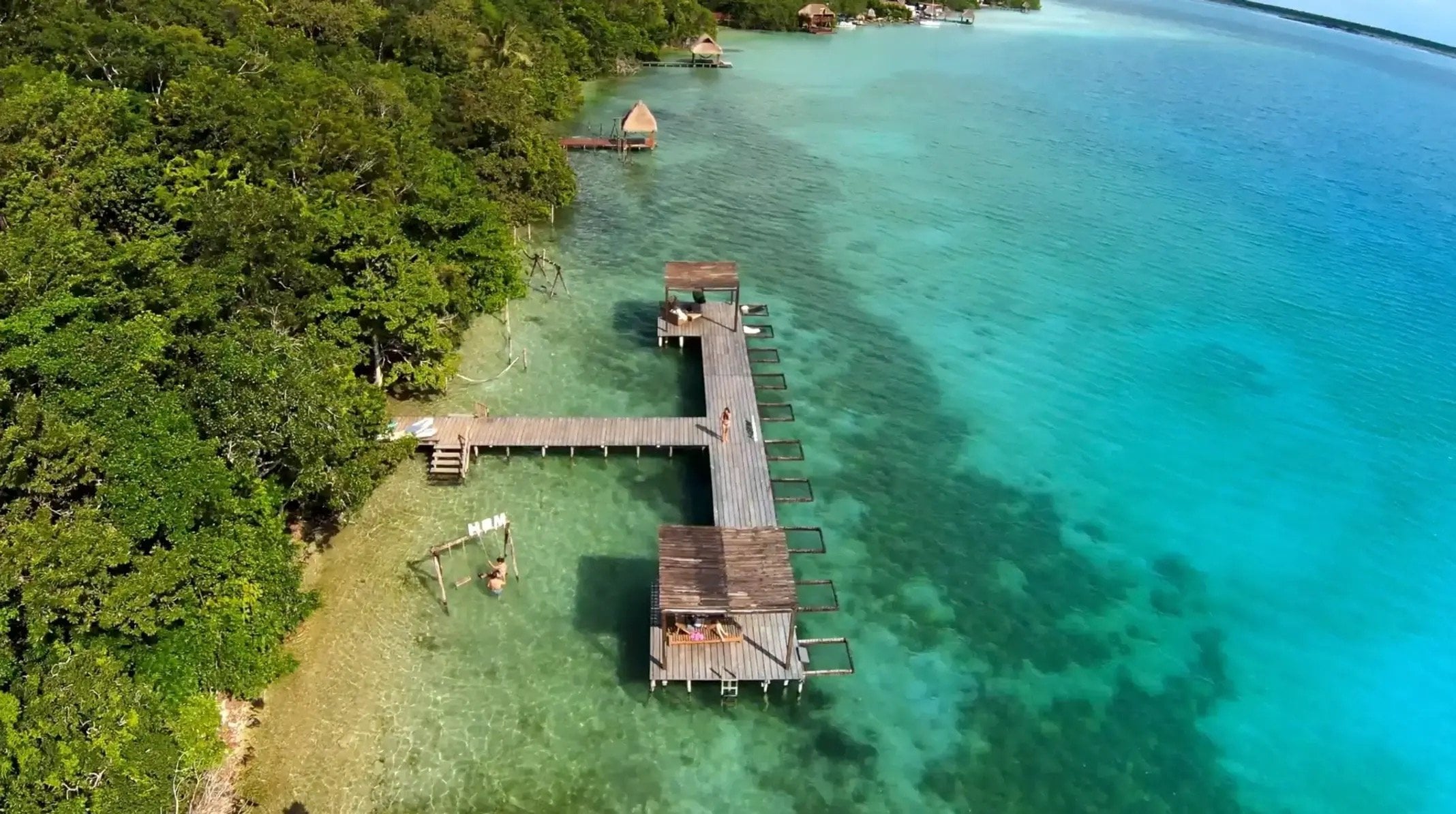 The dock